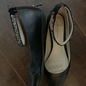 BCBG Black Flats